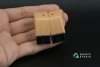 Quinta Studio QR35037 KrAZ-6322 floor mats and mudguards (HobbyBoss) 1/35
